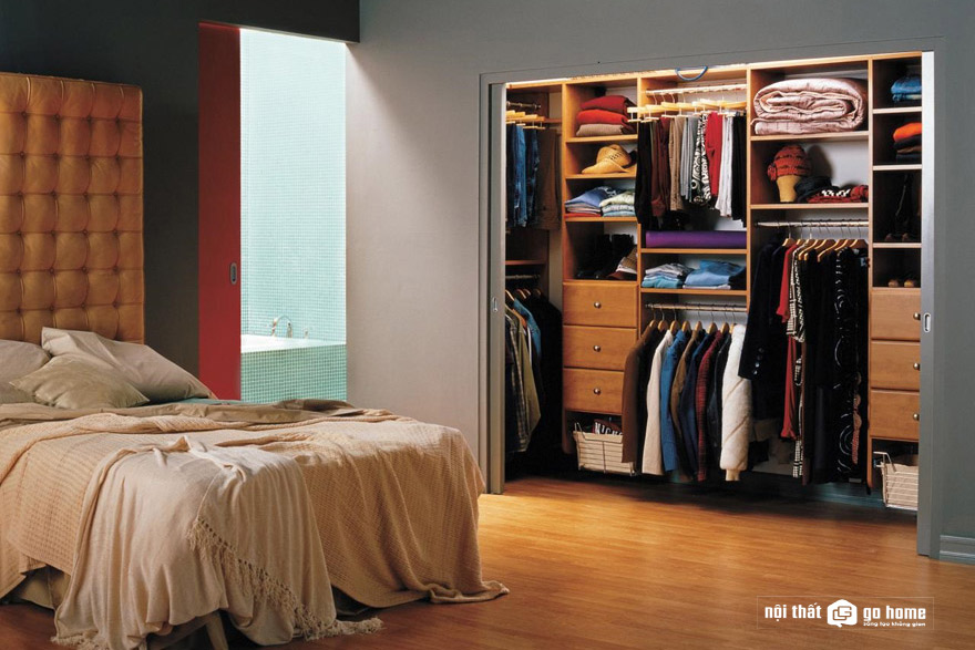 Các loại tủ quần áo cho phòng ngủ nhỏ