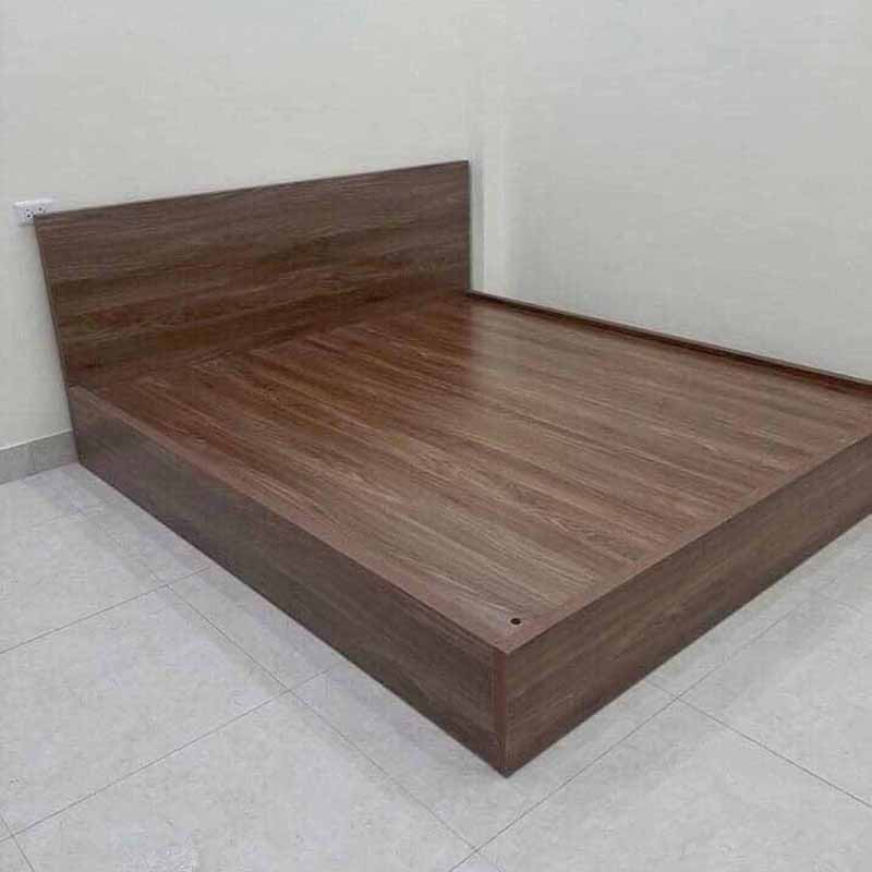 giường ngủ gỗ công nbghiệp hiện đại